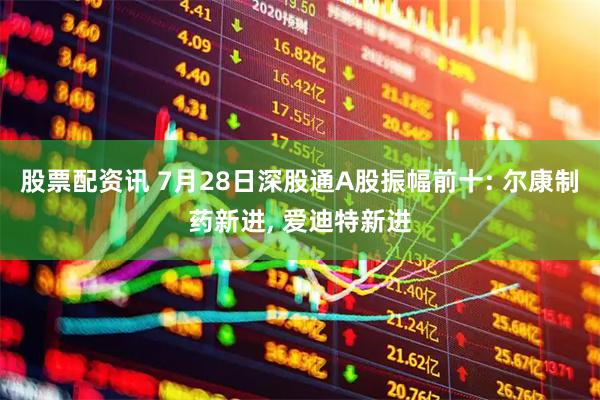 股票配资讯 7月28日深股通A股振幅前十: 尔康制药新进, 爱迪特新进